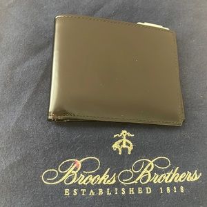 Brooks Brothers Brown Leather Wallet